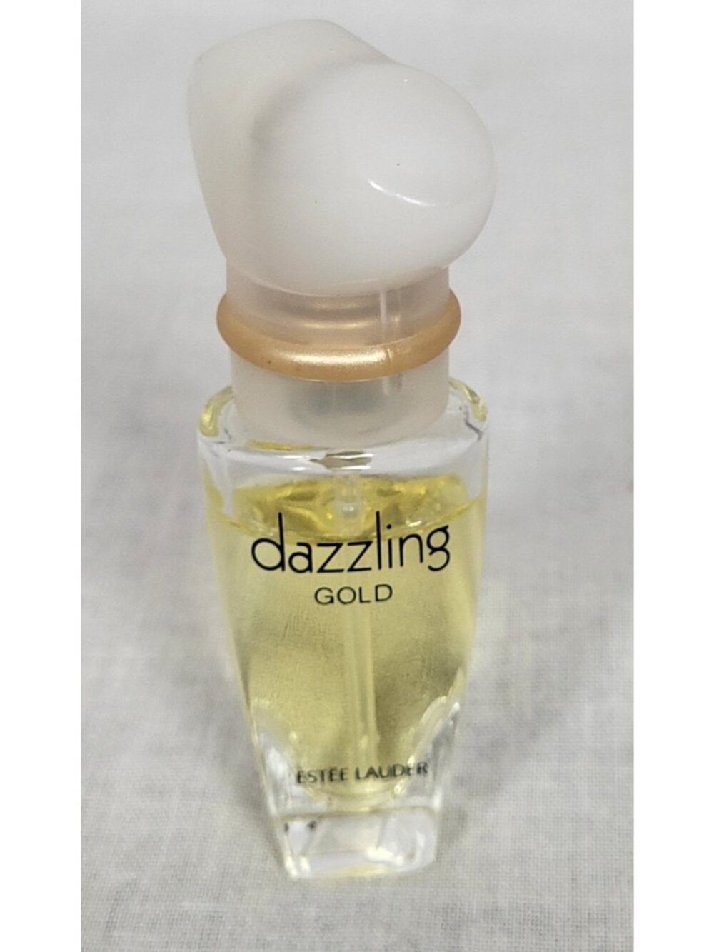 Estee Lauder Dazzling Gold Vintage Perfume 0.17 oz Mini Travel Spray No Box